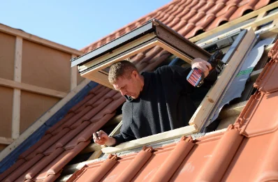 Pose de fenêtres de toit Velux à Guébling